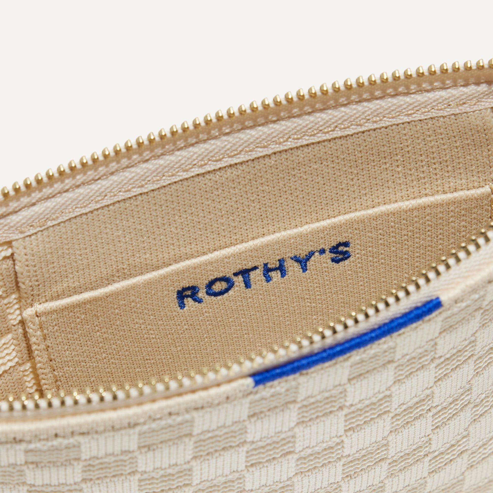 The Wallet Wristlet - Vanilla Basketweave - Image 5