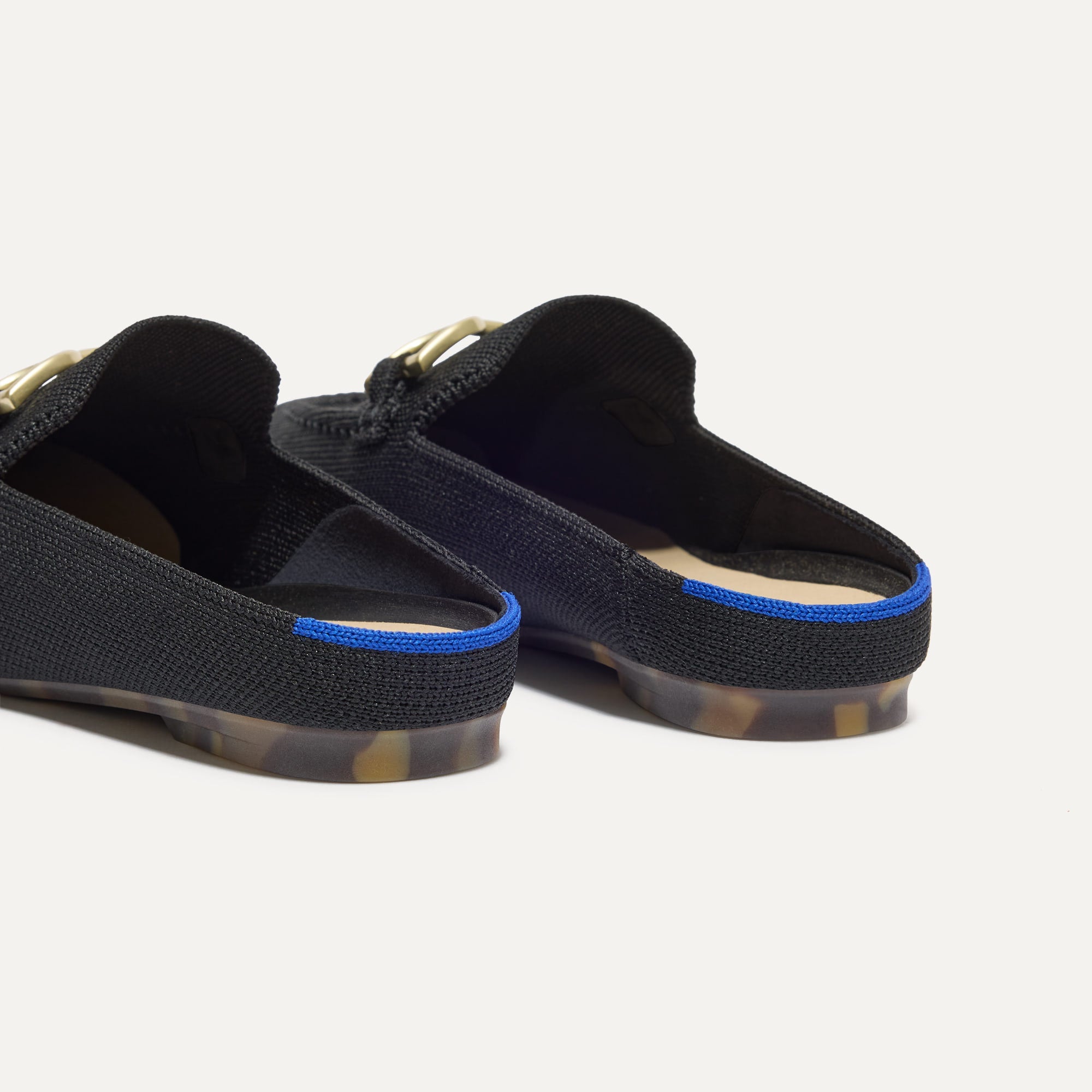 The Double Bit Loafer Mule - Black - Image 6