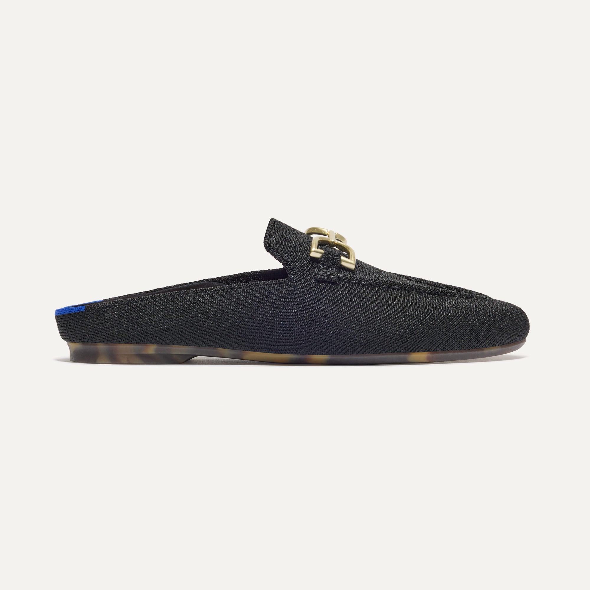 The Double Bit Loafer Mule - Black - Image 5