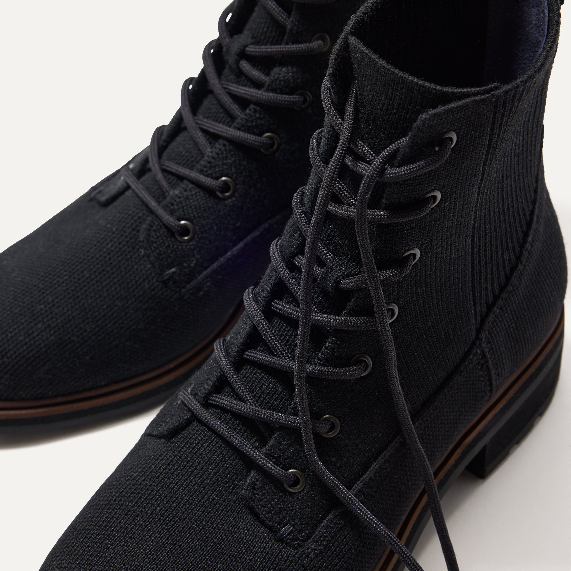 The Laced Lug Boot - Onyx Black - Image 9