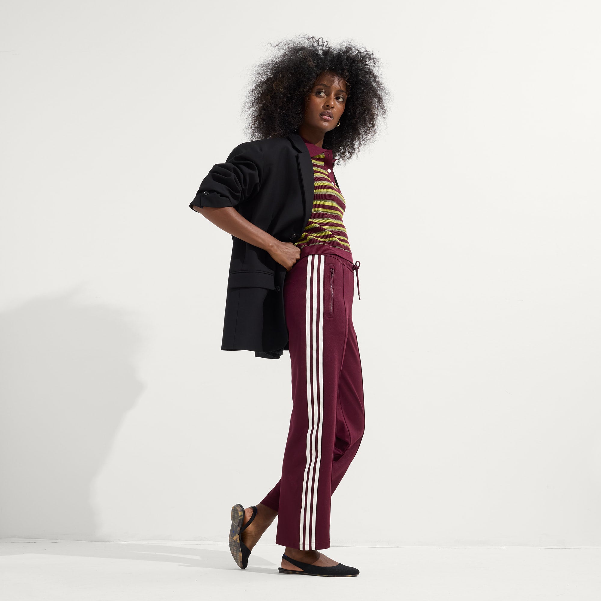 The Almond Slingback - Black - Image 3